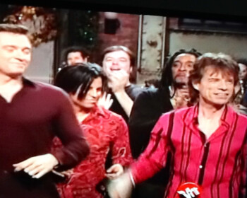 Stevie, Mick Jagger, Hugh Jackman SNL