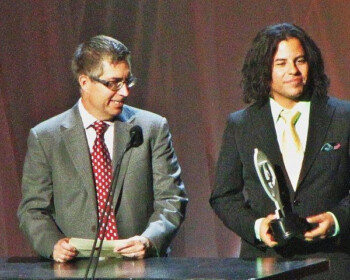 Stevie Salas awards ceremony