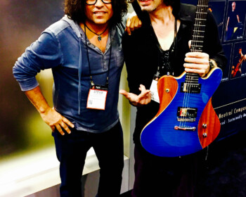 Stevie and Richie Kotzen with Framus Idolmaker