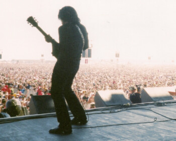 Stevie performs at Sarstock Concert in Toronto Canada