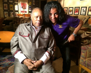 Stevie with Quincy Jones