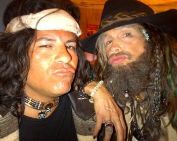 Stevie with Steven Tyler