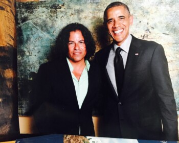 With President Obama