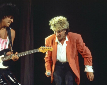 Stevie and Rod Stewart